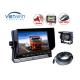 Heavy Duty Digital 3 Channel car lcd monitor for AHD cameras , 10.1 Inch