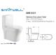 Famous Brand Siphonic WC Sanitary Side Water Flusher Ceramic Toilet