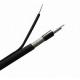RG11 with Steel Messenger CATV Coaxial Cable 14 AWG CCS 60% AL Braid PVC Jacket