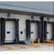 Retractable Loading Dock Shelter Wear Resisting Pvc Industrial Door Mechanical Anti Wind