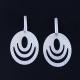 Fashion High Quality Ladies Women Girls Stainless Steel Earrings LEF172