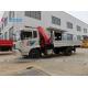 Dongfeng Kingrun 10T Truck Mounted Knuckle Boom Cranes