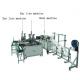 Automatic Non Woven Face Mask Making Machine High Speed 220v Long Service Life
