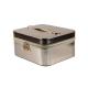 ISO9001 Approval PU Leather Leather Vanity Case Portable For Skin Care