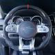Custom Leather Carbon Fiber Steering Wheel Mercedes Benz W205 W204 A45 CLE GLC