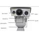 PTZ Infrared Night Vision Thermal Camera , Long Range Surveillance Camera