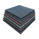 Fireproof And Silent Rubber Paver Tiles Outdoor Rubber Floor Mat 20mm25mm30mm35mm Anti-Slip Rubber Tile