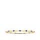 925 Sterling Silver Diamond Pear Sapphire Bracelet Classic For Girl Women