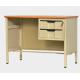 2 Drawers Compact Computer Desk , Multifunctional Metal Office Furniture