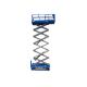Full Rise  220v Electric Scissor Lift Slope Protection Emergency Stop Function