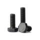 M6 Din 931 2.73mm Metric Black Hex Bolts And Nuts Stainless Steel