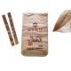 White Brown Kraft Paper Packaging Bags Flexo Printing Good Stability Multi Wall Paper Bags