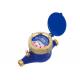 Liquid Sealed Residential Water Meters , Vane Wheel Brass Cold Water Meter LXSY-15E