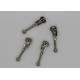 Custom Decorative Luggage Beaded Metal Zipper Pulls Repair Parts Zinc - Alloy