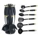 Kitchen Cookware Sets 7-Piece Gold Utensil Set for Cooking Tools and Accessories