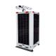 Construction Site Solar Light Tower Mounted Cameras And LED Lights For USA