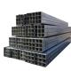Square Rectangular A369 Black Steel Pipes 6m Hot Rolled For Construction Building Material