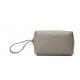 Promotional Fashion Cosmetic Bag PU Leather Material Made With Handle