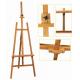 Bamboo Adjustable Artist Painting Easel Tripod Stand For Painting OEM Avaliable