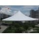 Waterproof White Color High Peak Tents / Wedding Reception Tent For Outdoor Event Party