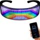 Bluetooth LED Luminous Glasses Programme Message Animation Drawing Equalizer