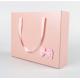 Drawer Type Storage Cardboard Box Luxury Jewelry Ribbon Bow Gift Box With Handle