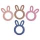 EN1400 Silicone Baby Teether Relieve Pain And Itching Clean Tongue
