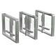 Stainless Steel Speed Gate Turnstile 600mm Channel Width For Library / Hoverport