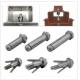 Hot dip galanized steel material M8 Expansion Bolt Sleeve Anchor, Set Of 4.