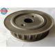 Zinc Plated Transmission Components Galvanised Timing Belt Pulley 15*55*48mm
