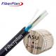 Outdoor Single Sheath Outdoor Aerial Fiber Optic Cable Mini ADSS ASU 2-12 Cores