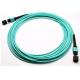 Industrial Fiber Optic Patch Cord Optical Fiber Network Cable With OFNP / OFNR Jacket