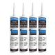 ISO9001 Neutral Silicone Sealant Transparent Aquarium Glass Silicone Sealant Clear Glue