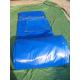 PVC Coated tarp tarpaulin for top open container cover