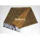 2013 Fashion Leopard Ladies Long Woven Silk Scarf For Winter