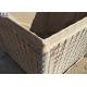 Military Hesco Barriers Sand Filled Barriers Mil 10 For a Shooting Range