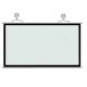 Simple Hanging Up HD Home Warp Knitting Projection Screen 16:9 60'' To 120 Inch