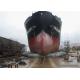 Black Launch Heavy Lifting Marine Rubber Airbag Inflatable