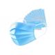 Breathable Disposable Earloop Face Mask Anti Virus Aluminum / Plastic Nose Bar