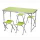 Height 27.4inch Length 47.2inch Fold Up Outdoor Table And Chairs For Camping