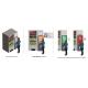4G Network High Tech New Funtion Vending Machine With 3 Drawers 10 Channels
