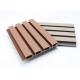 Wooden Texture Wpc Wall Panel Cladding Luxury Eco Friendly Outdoor For Yard Decoration