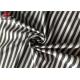 Striped Printed 4 Way Lycra Weft Knitted Fabric Polyester Spandex Fabric For T - Shirt