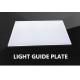 Optical Grade Acrylic Light Guide Plate Laser Dotting With Reflective Film, Diffuser Plate