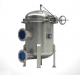 O-Type Seal Ring Stainless Steel Bag Filter Housing for Milk and Beverage Filtration