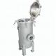 60KG Stainless Steel Cartridge Filter Canisters for Water Filtration in Food Shops