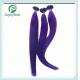 Nail U-Tip Hair 10-28 100s/pack purple#colorStraight Human Hair malaysian hair extension