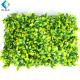 Outdoor Decoration Artificial Boxwood Grass , Topiary Artificial Moss Wall S11013
