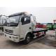 Dongfeng 4 X 2 120hp Commercial Tow Truck , LHD RHD 5 Ton Heavy Wrecker Trucks