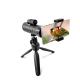 Long Distance 10-30X42 Zoom Monocular With Tripod Mobile Phone Clip